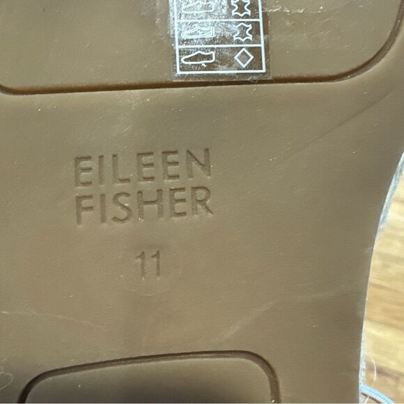 Revolve Eileen Fisher Lee Tumbled Nubuck Leather Espadrille NWOT - Picture 10 of 10